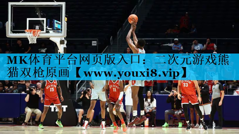 二次元游戏熊猫双枪原画